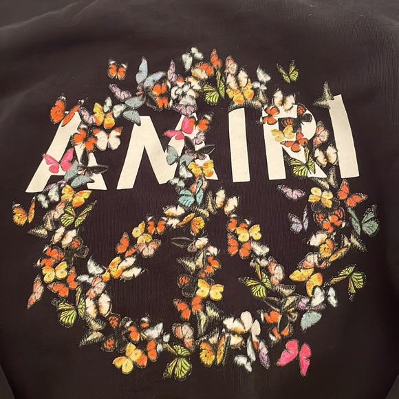 Amiri peace butterfly crewneck sweater - Picture 3 of 6
